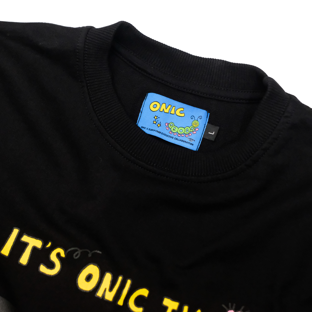 Onic Supply - Its Onic Time Crewneck - Black