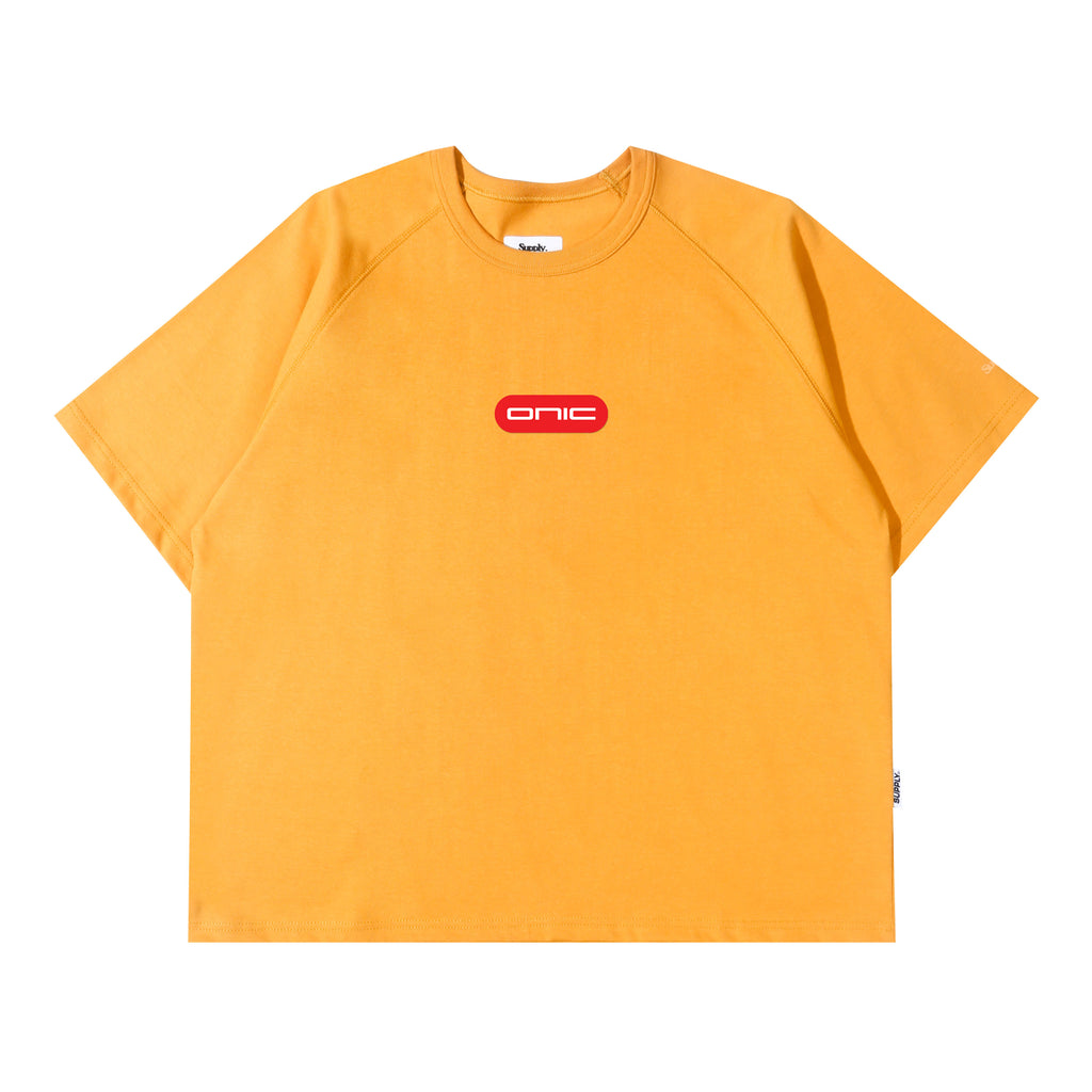 Onic Supply Crest logo Type Tee - Mustard