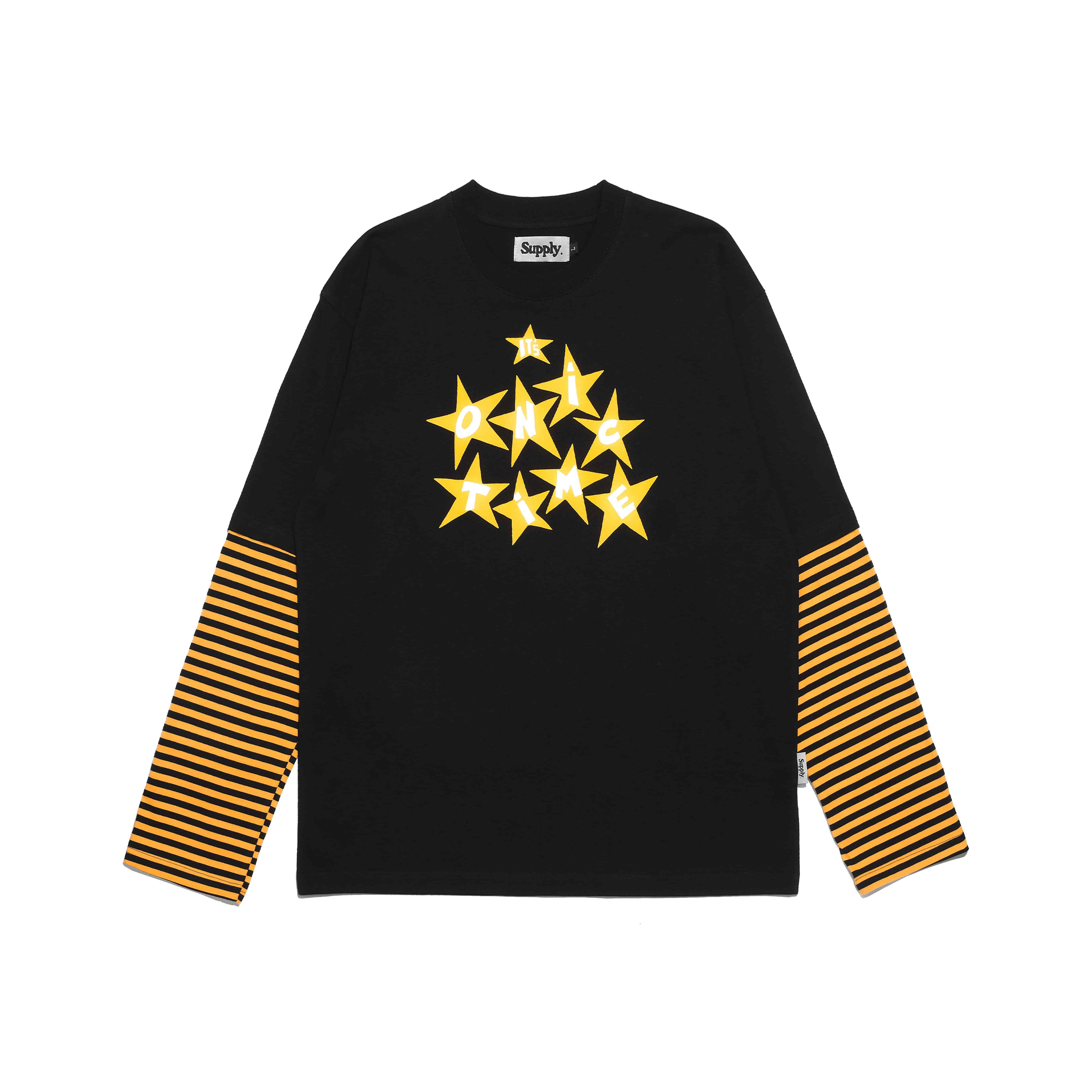 Onic Supply - It's Onic Time Layered Longsleeve - Black