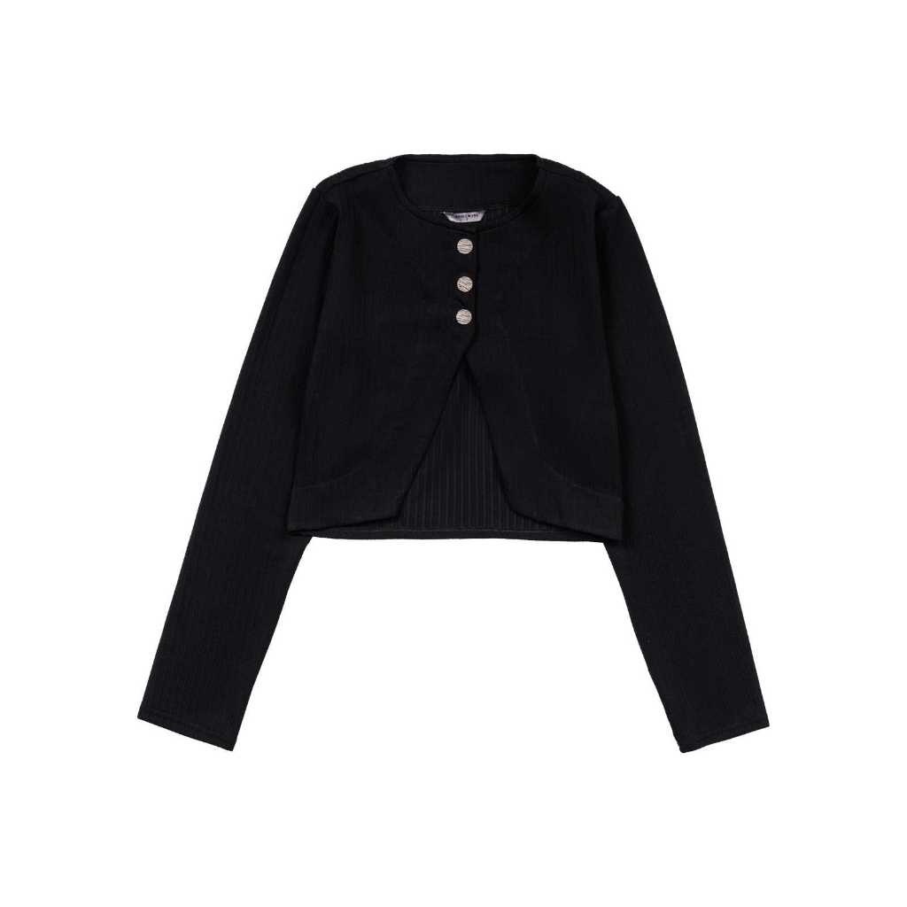 Carissa Knit Cardigan Black